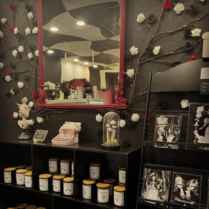 Books and café details at The Black Rabbit Bookbar
