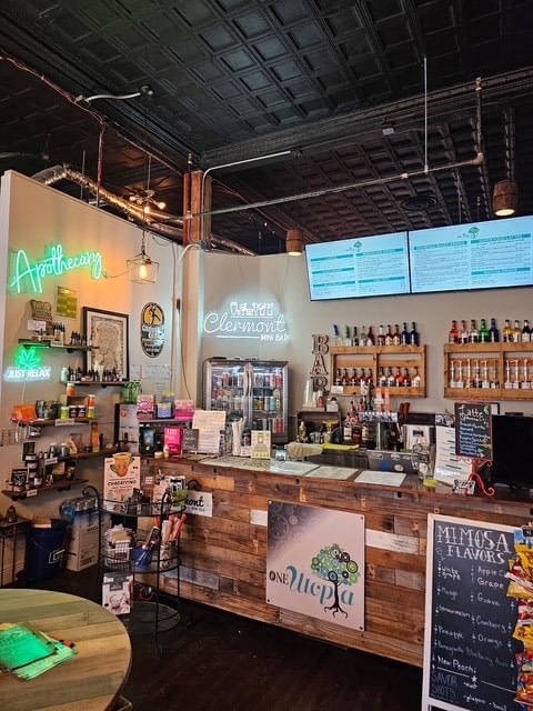The shop interior at One Utopia